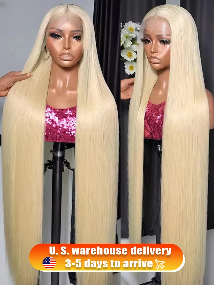 250 Density Straight 613 Blonde Lace Front Human Hair Wig 30 40 Inch HD Transparent 13x4 13x6 Lace Front Wigs Colored For Women
250 Density Straight 613 Blonde Lace Front Human Hair Wig 30 40 Inch HD Transparent 13x4 13x6 Lace Front Wigs Colored For Women