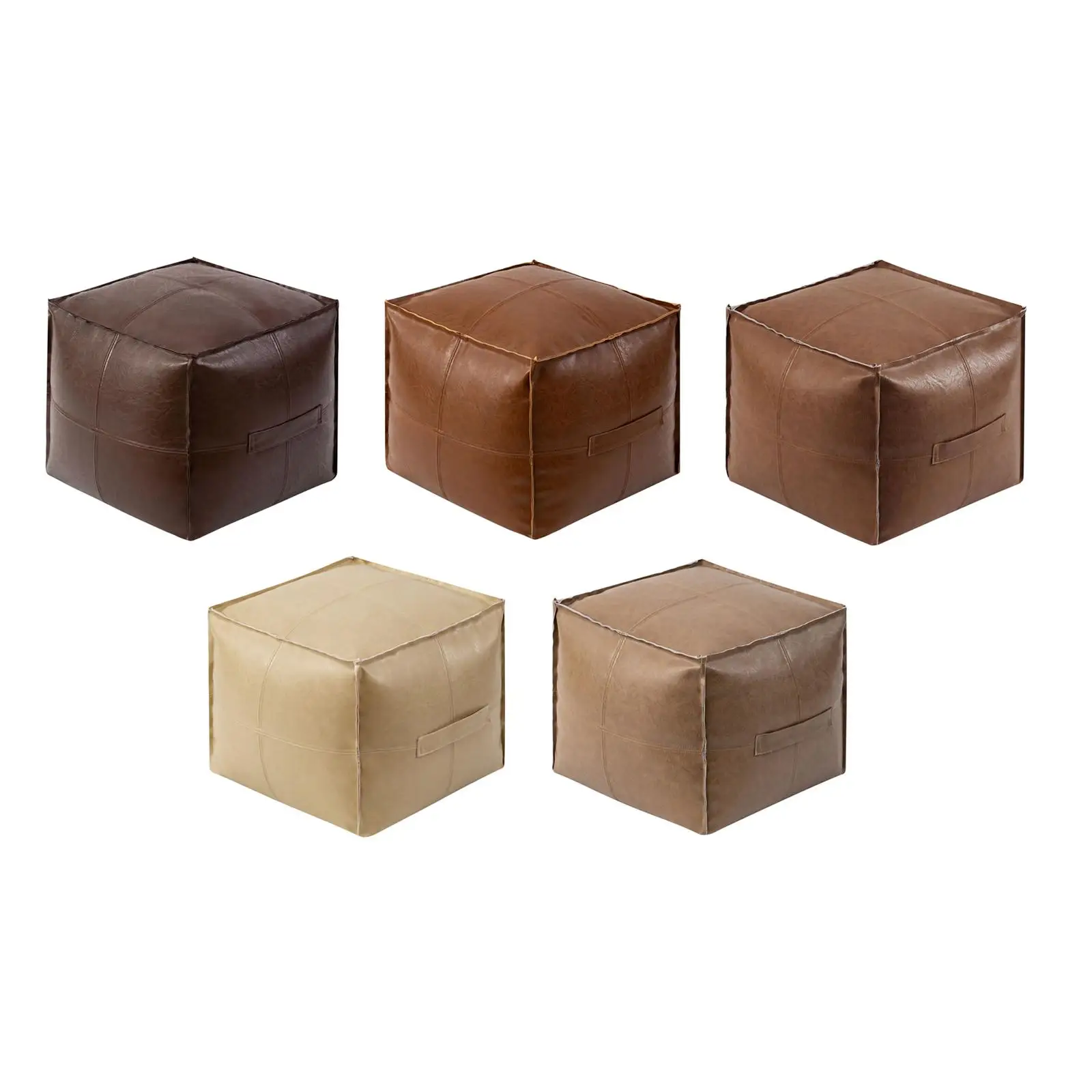 Morocco Ottoman Seat Cover Unstuffed Pouf cover Decoration Fashionable Cushion Cover PU Leather for Living Room Couch Cover
Morocco Ottoman Seat Cover Unstuffed Pouf cover Decoration Fashionable Cushion Cover PU Leather for Living Room Couch Cover