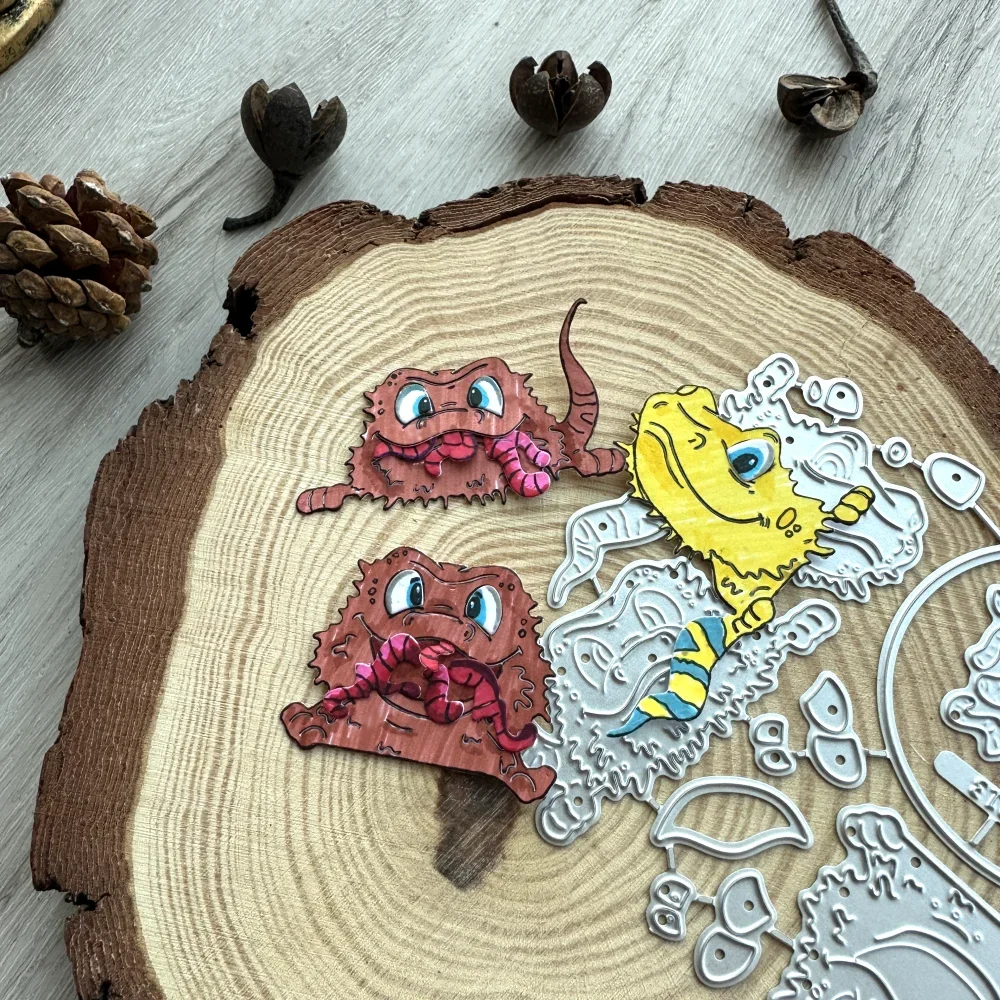 Bearded Dragon 2025 New Metal Cutting Dies For DIY Decorating Scrapbook Paper Card Album Embossing Craft Cut Die
Bearded Dragon 2025 New Metal Cutting Dies For DIY Decorating Scrapbook Paper Card Album Embossing Craft Cut Die