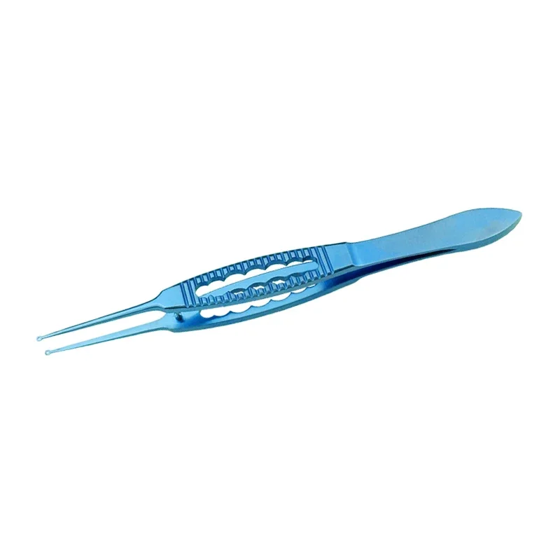 GREATLH 1pcs 108mm Rounded Tail Fechtner Conjunctiva Forceps with 1mm Round Hole Surgery Tool Ophthalmic Instruments
GREATLH 1pcs 108mm Rounded Tail Fechtner Conjunctiva Forceps with 1mm Round Hole Surgery Tool Ophthalmic Instruments