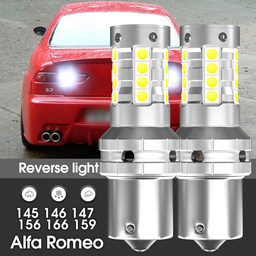 Светодиодная лампа заднего хода Canbus, 2 шт., аксессуары для Alfa Romeo 145 146 147 156 166 159 1995-2012 2005 2006 2007 2008 2009
Светодиодная лампа заднего хода Canbus, 2 шт., аксессуары для Alfa Romeo 145 146 147 156 166 159 1995-2012 2005 2006 2007 2008 2009