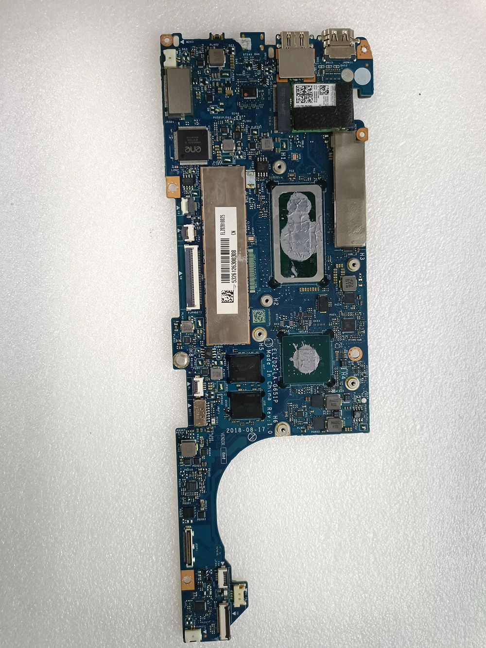 Для Lenovo Ideapad S530-13IWL материнская плата для ноутбука LA-G651P CPU.RAM 8G. Тестовая работа GPU 100%
Для Lenovo Ideapad S530-13IWL материнская плата для ноутбука LA-G651P CPU.RAM 8G. Тестовая работа GPU 100%