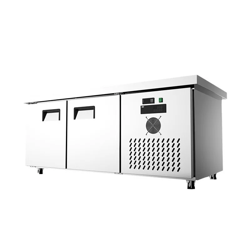 Air-cooled workbench Commercial freezing tray Refrigerator stainless steel freezer Frost-free refrigeration console Platform fre
Air-cooled workbench Commercial freezing tray Refrigerator stainless steel freezer Frost-free refrigeration console Platform fre