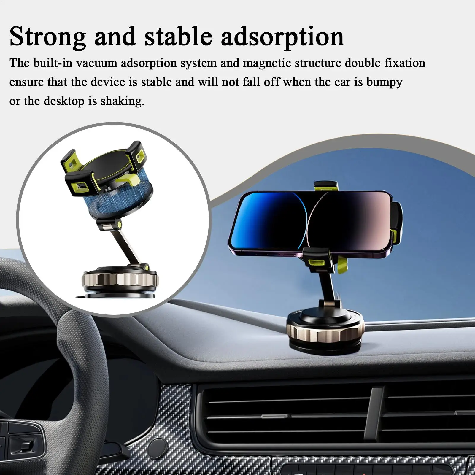 New Z1 vacuum adsorption magnetic car phone holder Auto Dashboard Phone Bracket Portable Smartphone Stand desktop holder
New Z1 vacuum adsorption magnetic car phone holder Auto Dashboard Phone Bracket Portable Smartphone Stand desktop holder