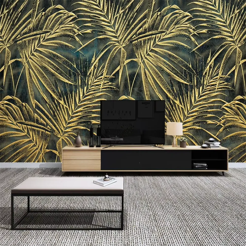 Custom 3D Tropical Plant Leaves Peel Stick Wallpaper Wall Decorations Southeast Asia wall paper for Living Room Home retro House
Custom 3D Tropical Plant Leaves Peel Stick Wallpaper Wall Decorations Southeast Asia wall paper for Living Room Home retro House