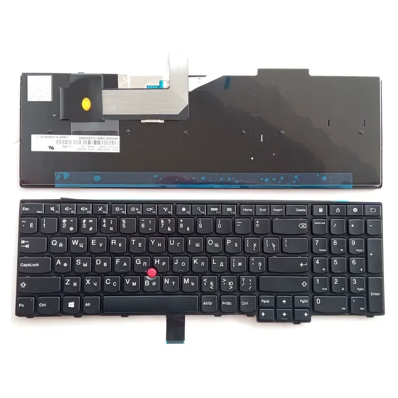 Keyboard for Lenovo L540 L560 L570 T550 T560 Laptop Compatible with RU SP UK FR Layout
Keyboard for Lenovo L540 L560 L570 T550 T560 Laptop Compatible with RU SP UK FR Layout