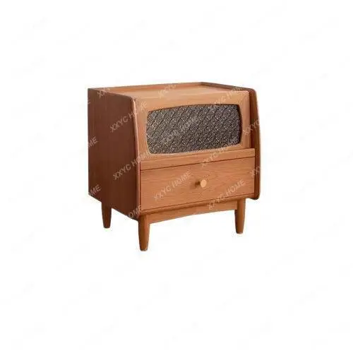 LD all solid wood bedside table retro cherry wood storage medium antique bedside table
LD all solid wood bedside table retro cherry wood storage medium antique bedside table