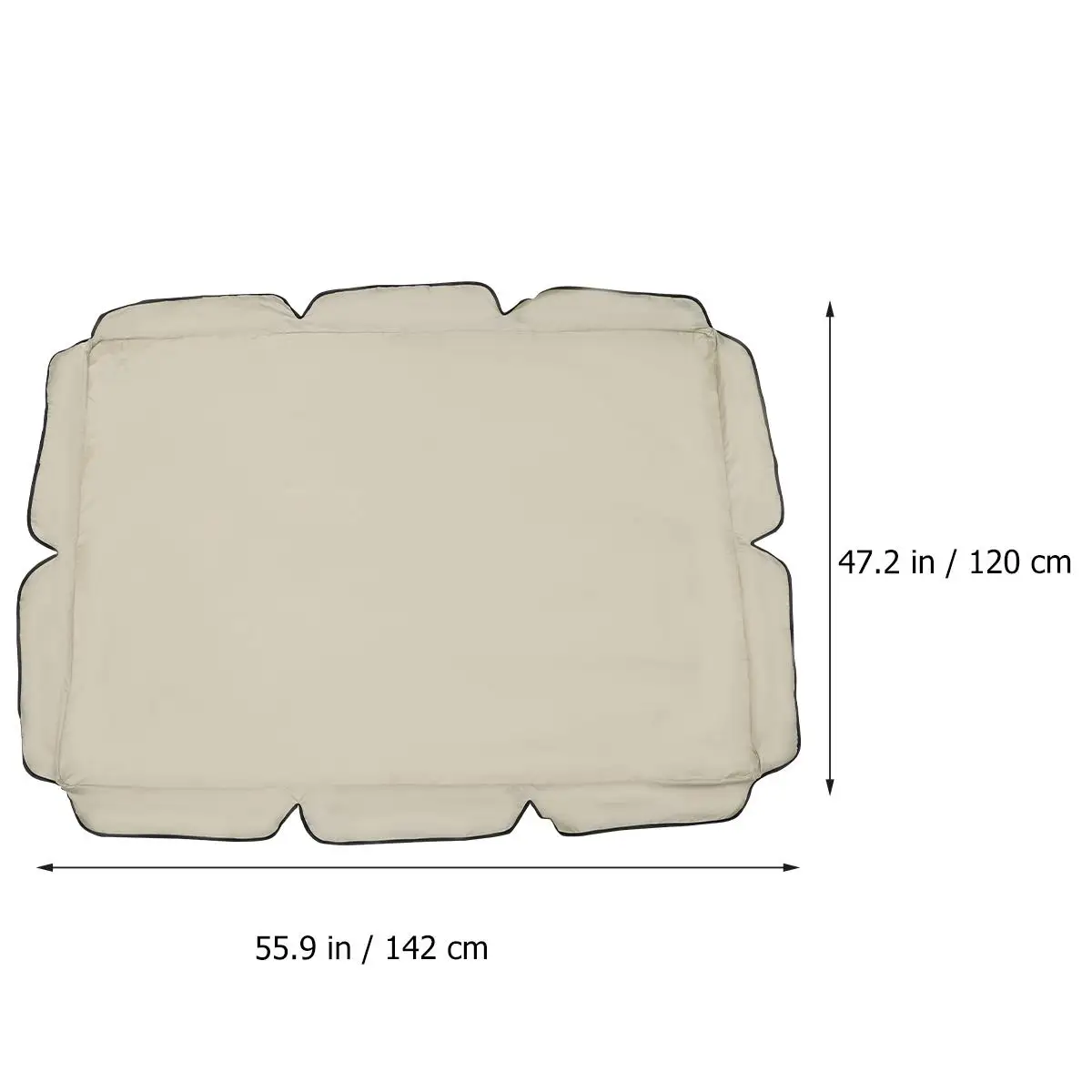Swing Cover Waterproof Polyester Coating UV Protection Outdoor Garden Chair Dust Protector Scalloped Edge Elastic Band Fix
Swing Cover Waterproof Polyester Coating UV Protection Outdoor Garden Chair Dust Protector Scalloped Edge Elastic Band Fix