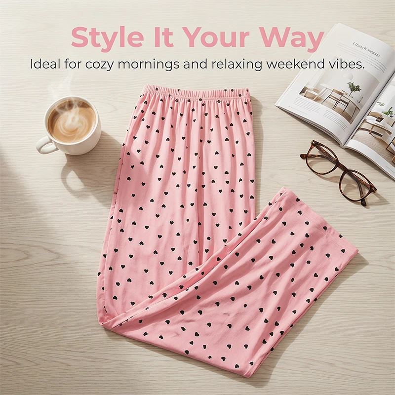 Womens Pajama Pants Soft Wide Leg Lounge Pants Women Pj Bottoms Sleepwear Loungwear Sleep Pants for Casual Walking Hanging Out
Womens Pajama Pants Soft Wide Leg Lounge Pants Women Pj Bottoms Sleepwear Loungwear Sleep Pants for Casual Walking Hanging Out