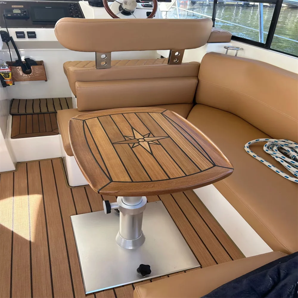 Barrel Shaped Teak Table Top 450x600mm,17.7x23.6 Inch Star Inlay Marine Boat Yacht Caravan TH4560
Barrel Shaped Teak Table Top 450x600mm,17.7x23.6 Inch Star Inlay Marine Boat Yacht Caravan TH4560