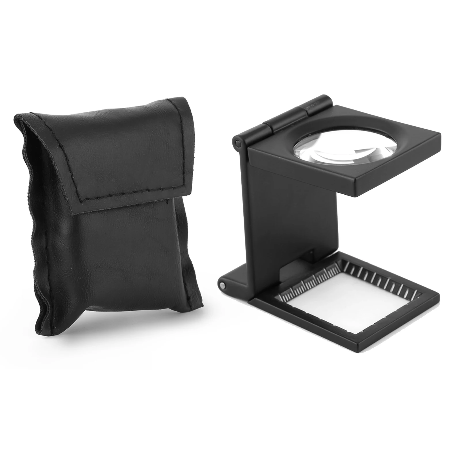 10x28mm Three Folding 10X Magnifier Zinc Alloy Magnifier Magnifying Glass with Scale Zinc Alloy Folding Magnifier Loupe
10x28mm Three Folding 10X Magnifier Zinc Alloy Magnifier Magnifying Glass with Scale Zinc Alloy Folding Magnifier Loupe