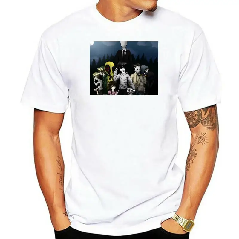 Creepypasta T Shirt Cartoon Print Creepypasta T-Shirt Printed Fun Tee Shirt 6xl Cotton Streetwear Short Sleeves Man Tshirt
Creepypasta T Shirt Cartoon Print Creepypasta T-Shirt Printed Fun Tee Shirt 6xl Cotton Streetwear Short Sleeves Man Tshirt
