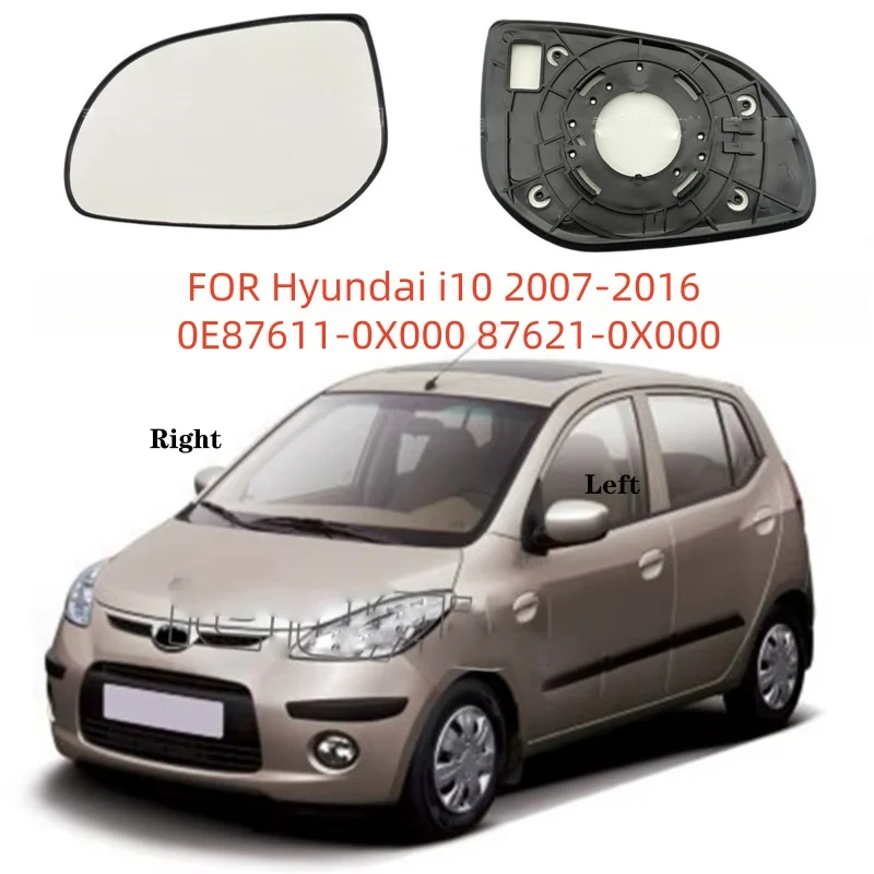 Applicable For to Hyundai i10 2007-2016 automotive side mirror lens Unheated lens OE87611-0X000 87621-0X000
Applicable For to Hyundai i10 2007-2016 automotive side mirror lens Unheated lens OE87611-0X000 87621-0X000