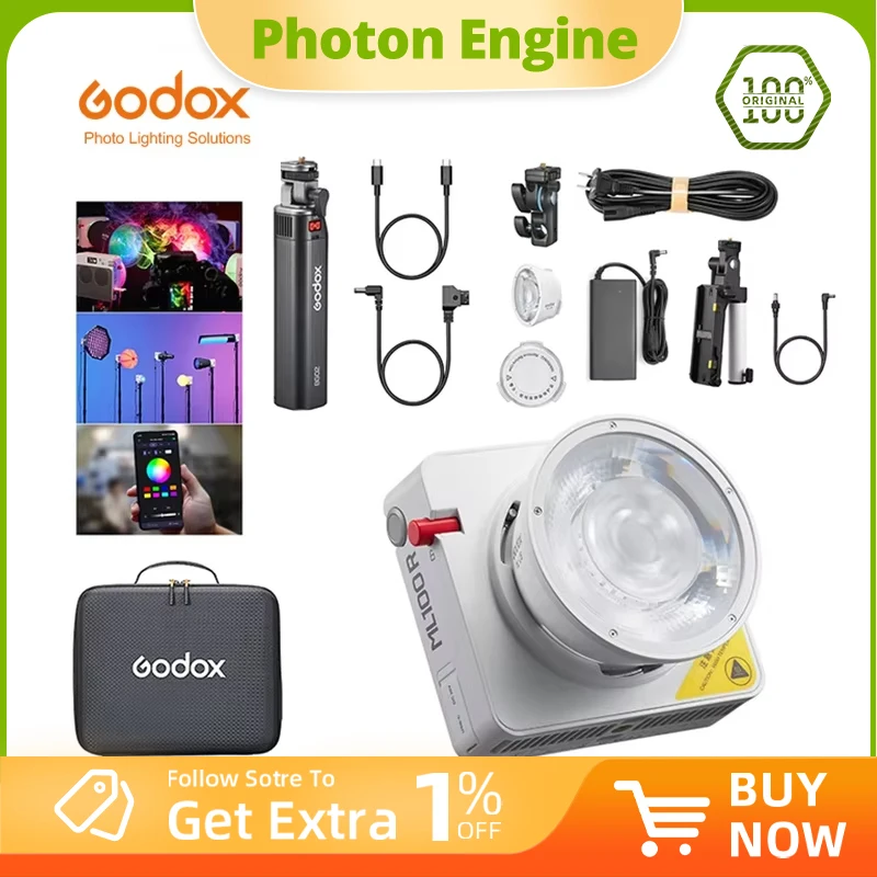 Портативный полноцветный светодиодный видеосвет Godox ML100R RGB 1800K-10000K, карманный заполняющий свет для камеры, для уличной съемки и прямых трансляций
Портативный полноцветный светодиодный видеосвет Godox ML100R RGB 1800K-10000K, карманный заполняющий свет для камеры, для уличной съемки и прямых трансляций