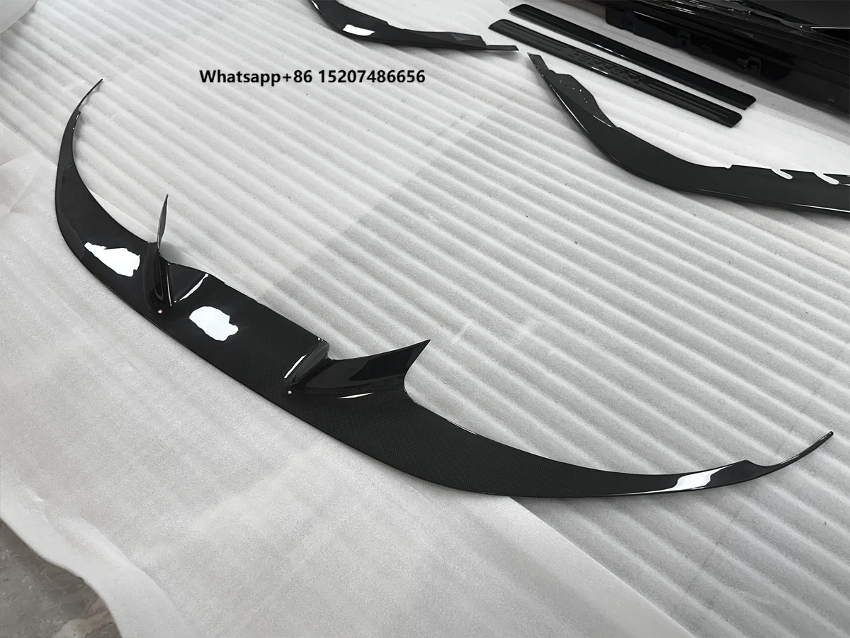 OEM Style Dry Carbon Fiber Front Bumper Front Lip Splitter
OEM Style Dry Carbon Fiber Front Bumper Front Lip Splitter