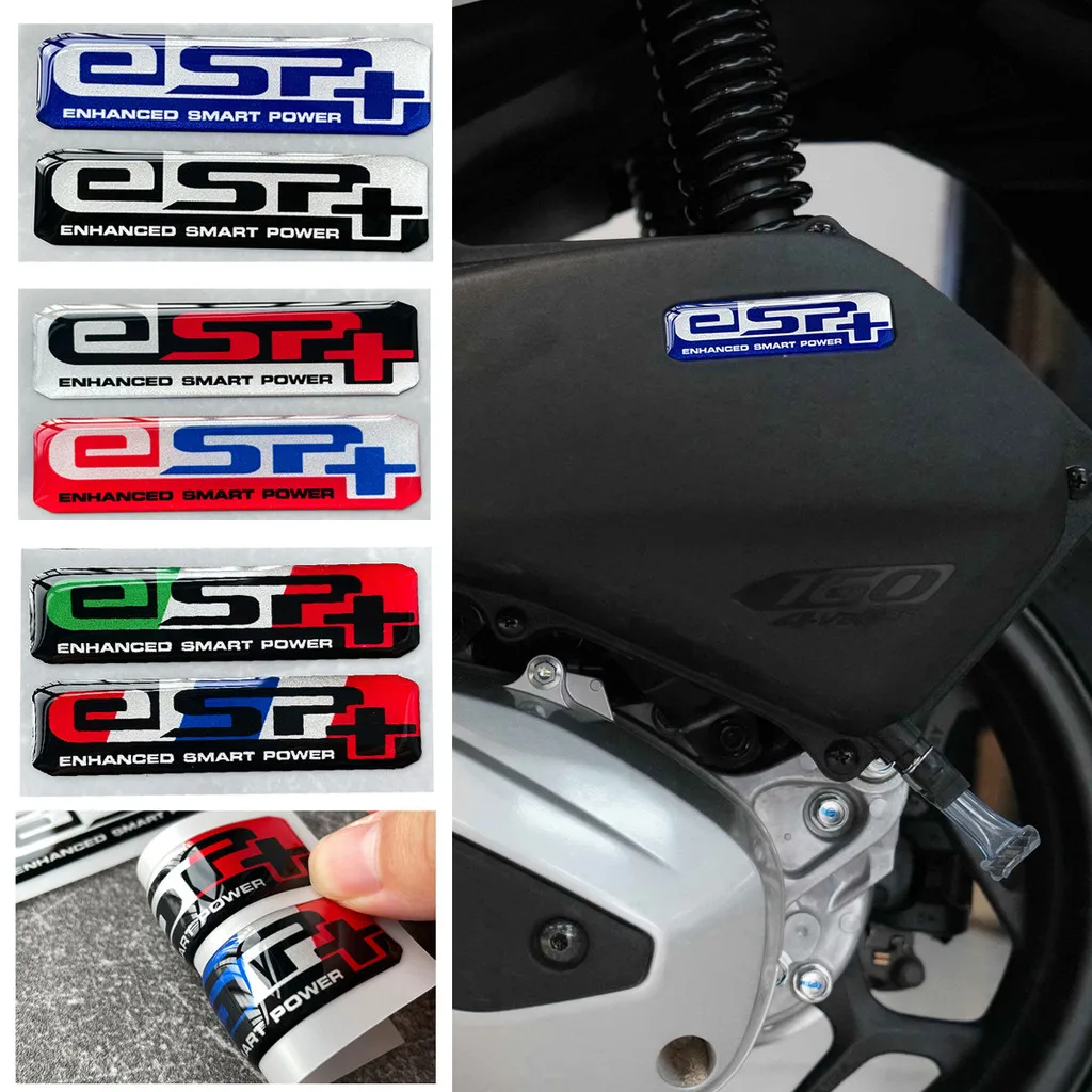 Esp Plus Emblem 3D Epoxy Resin Motorcycle Sticker for Honda Click PCX ADV160 Beat Vario 125 150
Esp Plus Emblem 3D Epoxy Resin Motorcycle Sticker for Honda Click PCX ADV160 Beat Vario 125 150
