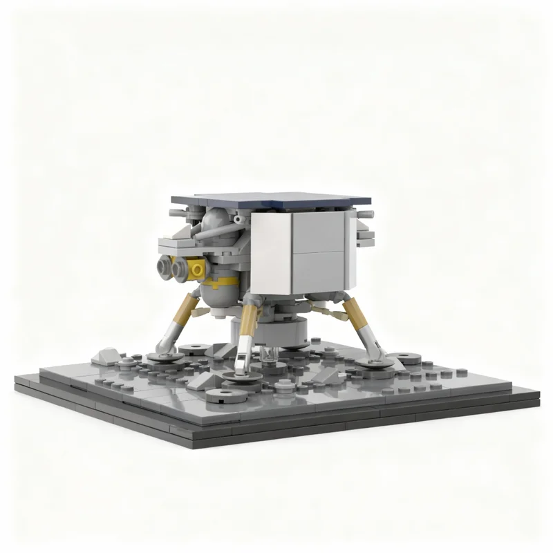 281pcs MOC Peregrine Lunar Lander Iris CubeRover Space Model Building Blocks Construction Toy Christmas Gifts DIY Creative Idea
281pcs MOC Peregrine Lunar Lander Iris CubeRover Space Model Building Blocks Construction Toy Christmas Gifts DIY Creative Idea
