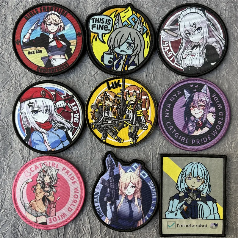 Anime Girl Printed Patch Tactical Beauty Morale Badge Hook and Loop Military Patches Backpack Stickers Appliques for Clothes
Anime Girl Printed Patch Tactical Beauty Morale Badge Hook and Loop Military Patches Backpack Stickers Appliques for Clothes