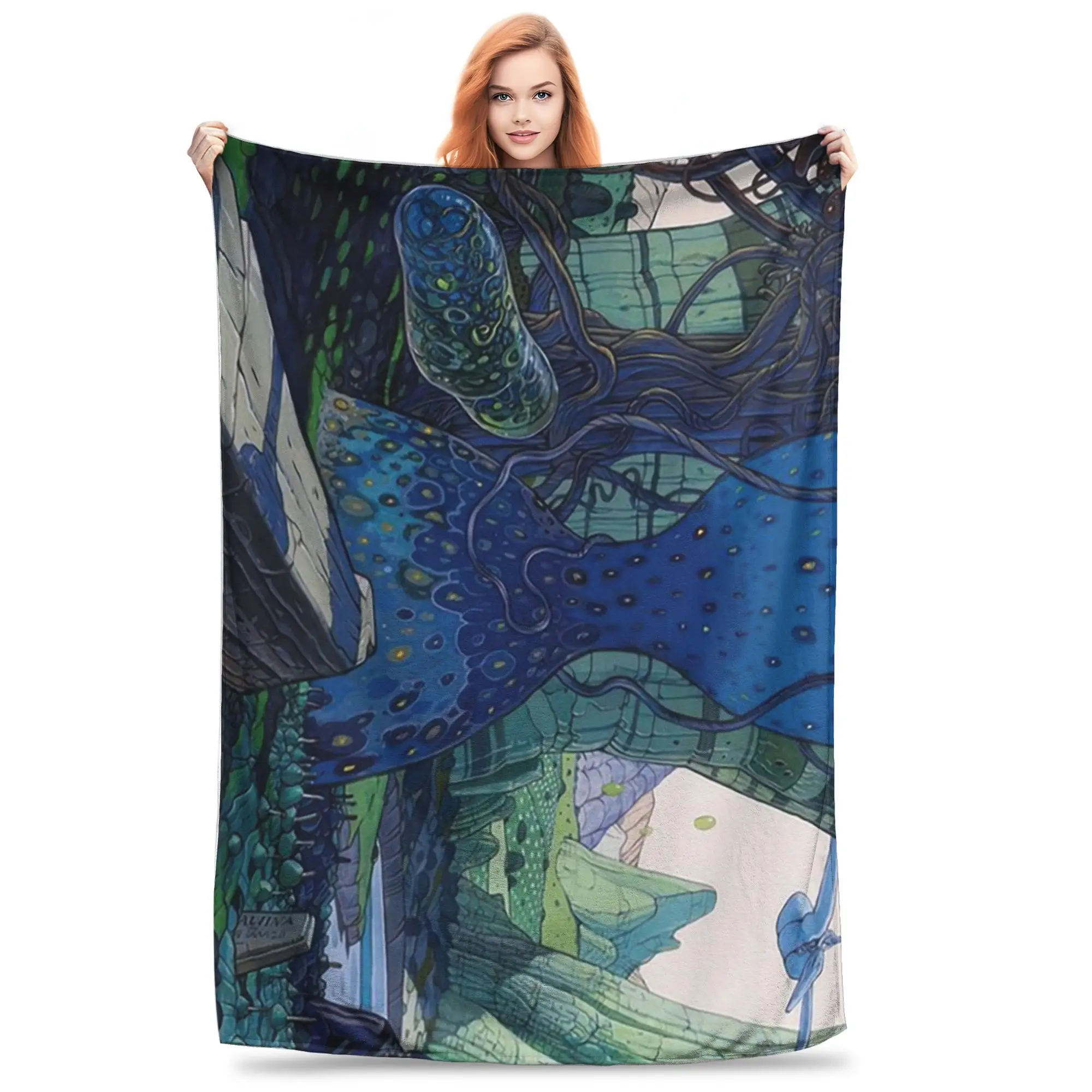 Одеяло Moebius Paintings Jean Giraud Moebius, легкое флисовое одеяло для дивана, постельные принадлежности, уличные пледы, покрывало, одеяло
Одеяло Moebius Paintings Jean Giraud Moebius, легкое флисовое одеяло для дивана, постельные принадлежности, уличные пледы, покрывало, одеяло