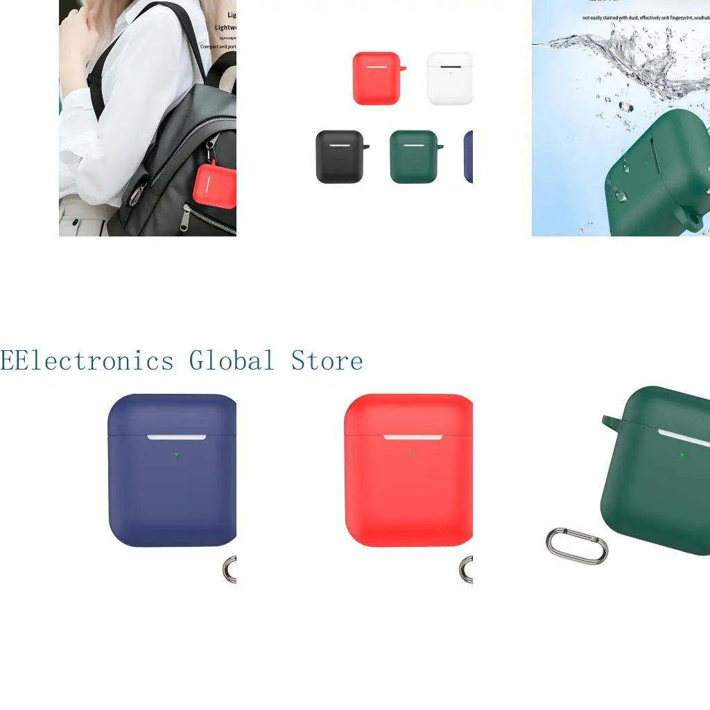 462B Flexible Guard Shockproof Shell Earbud Sleeve Water Resistance Housing Antidust Washable Silicone Cover Protective Case
462B Flexible Guard Shockproof Shell Earbud Sleeve Water Resistance Housing Antidust Washable Silicone Cover Protective Case