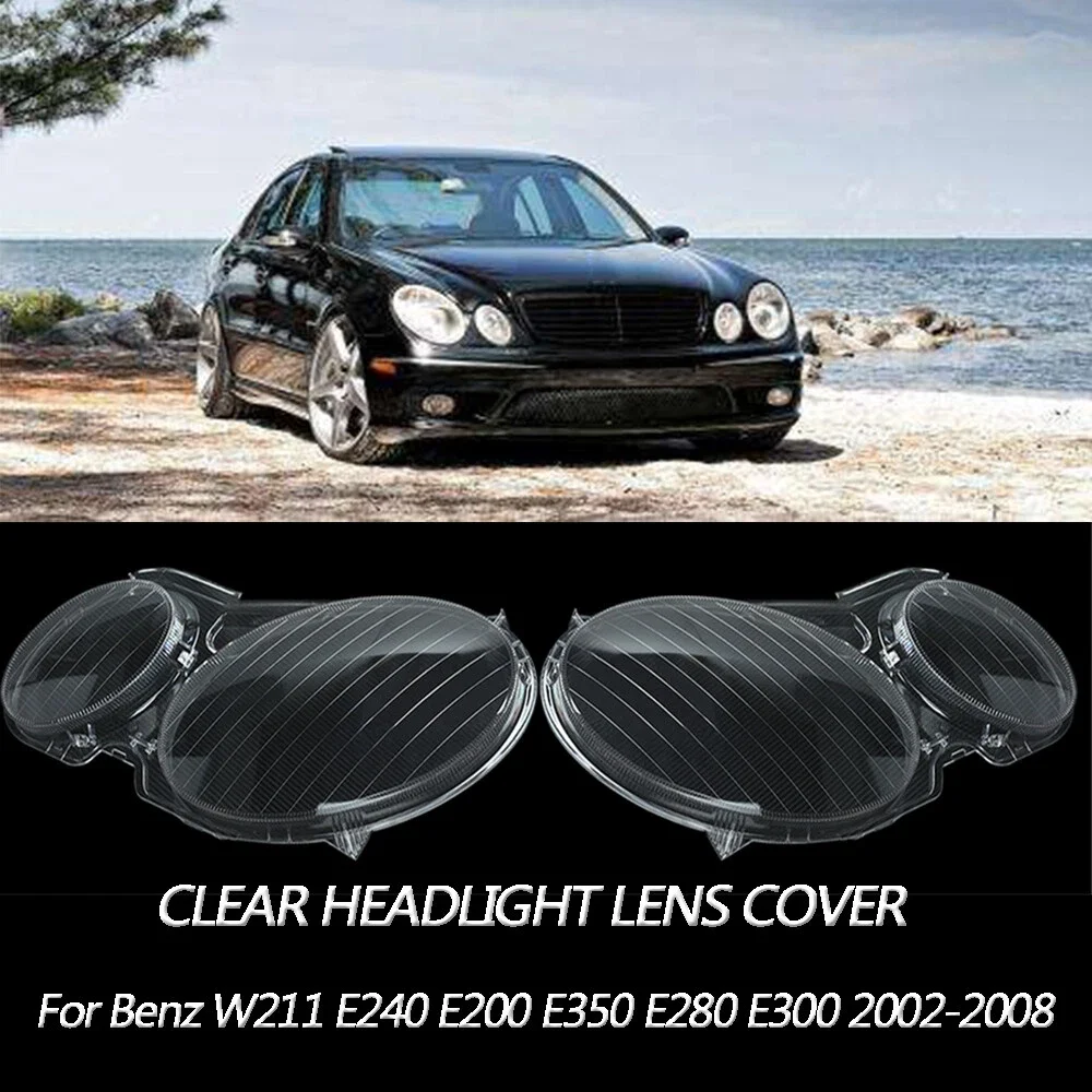 Car Front Headlight Lens Glass Cover For Mercedes For Benz E Class W211 E240 E200 E350 E280 E300 2002-2008 Headlamp Lens Cover
Car Front Headlight Lens Glass Cover For Mercedes For Benz E Class W211 E240 E200 E350 E280 E300 2002-2008 Headlamp Lens Cover