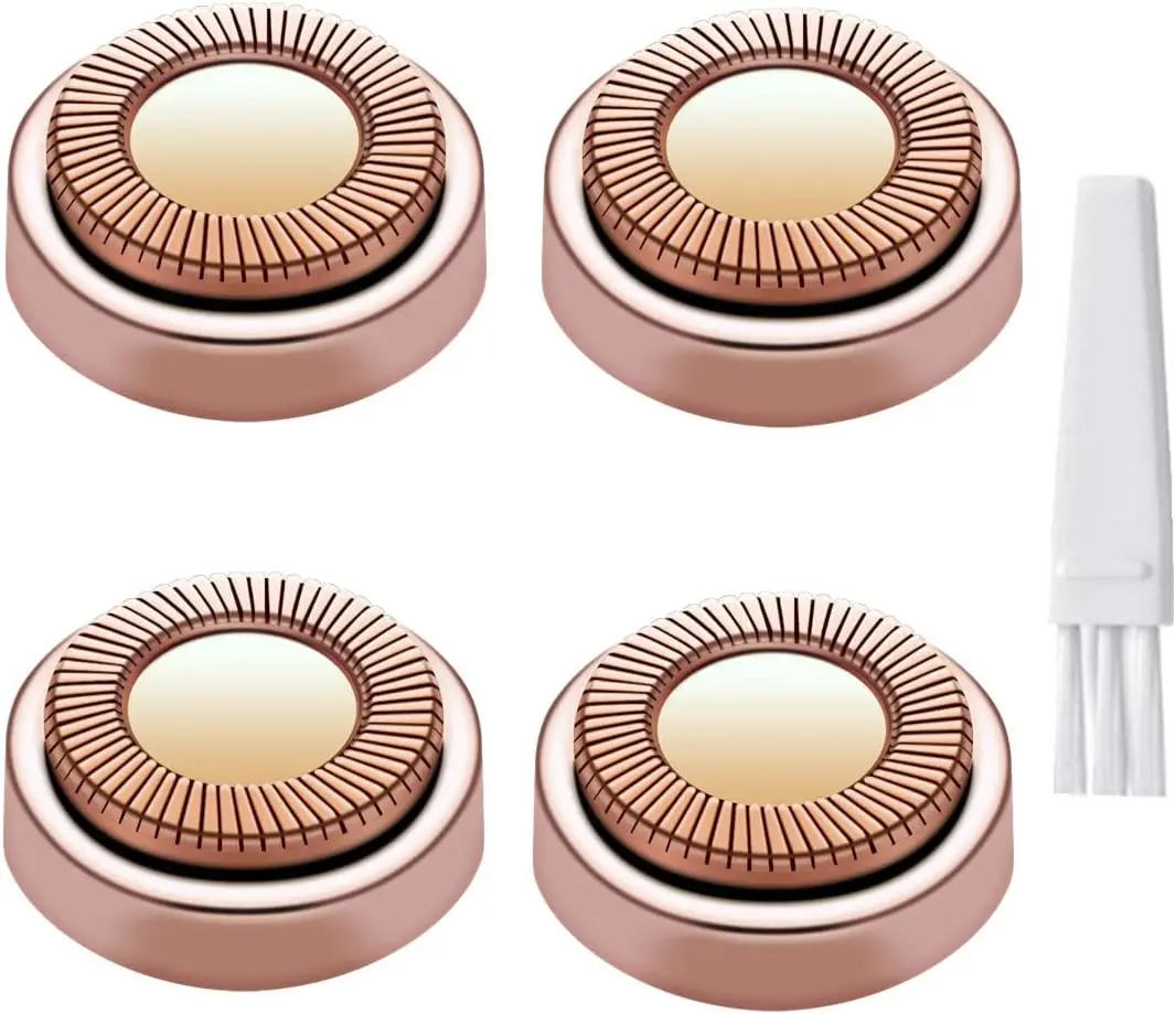 Replacement Heads for Finishing Touch Flawless Gen 1 Facial Hair Remover, 18K Gold-Plated Rose Gold 4 Count
Replacement Heads for Finishing Touch Flawless Gen 1 Facial Hair Remover, 18K Gold-Plated Rose Gold 4 Count