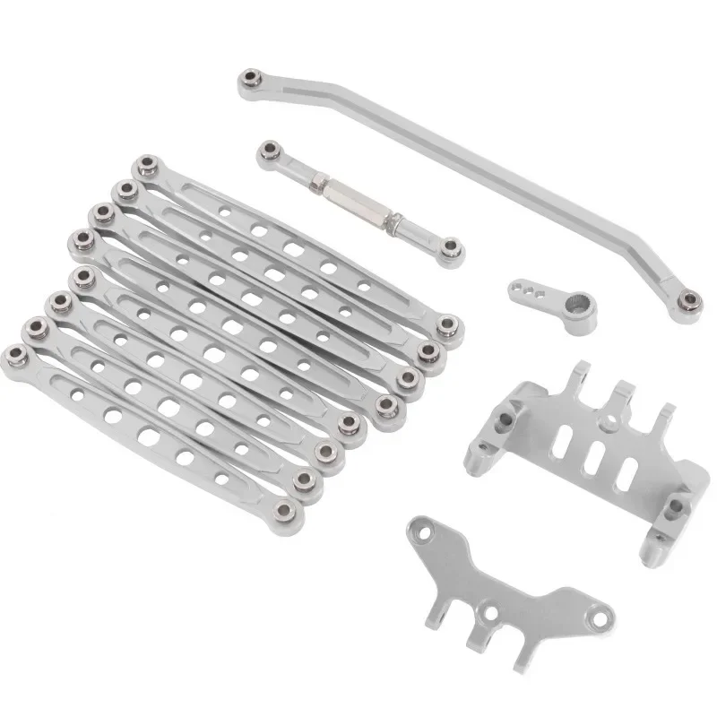 Aluminum alloy chassis rod rod fixed seat steering rod servo arm set for 1/12 MN128 86 G500 remote control car accessories
Aluminum alloy chassis rod rod fixed seat steering rod servo arm set for 1/12 MN128 86 G500 remote control car accessories