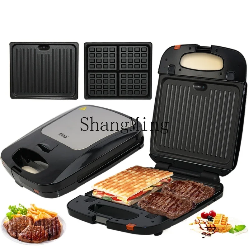 ZYY Household Interchangeable Plate Grill Sandwich Machine Grill Steak Machine Waffle Machine
ZYY Household Interchangeable Plate Grill Sandwich Machine Grill Steak Machine Waffle Machine