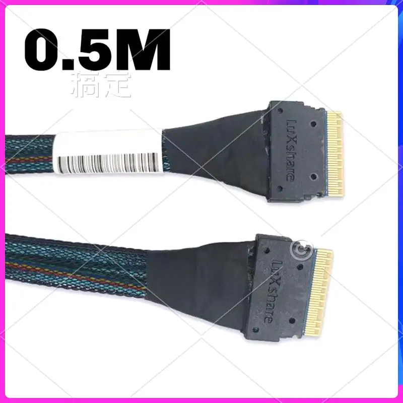 AP-High Speed Pcie 4.0 Slimsas SFF8654 8I To 8I 9500 Series Nvme Available Cable External Video Card Adapter 0.5M
AP-High Speed Pcie 4.0 Slimsas SFF8654 8I To 8I 9500 Series Nvme Available Cable External Video Card Adapter 0.5M