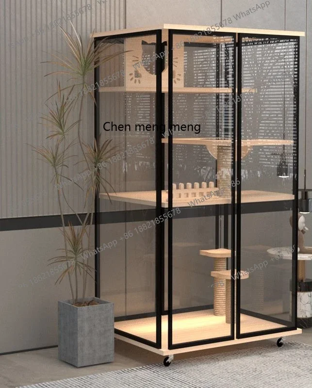 X Panoramic glass cat villa home, cage, litter basin integrated, luxury cat house, nest room, others
X Panoramic glass cat villa home, cage, litter basin integrated, luxury cat house, nest room, others