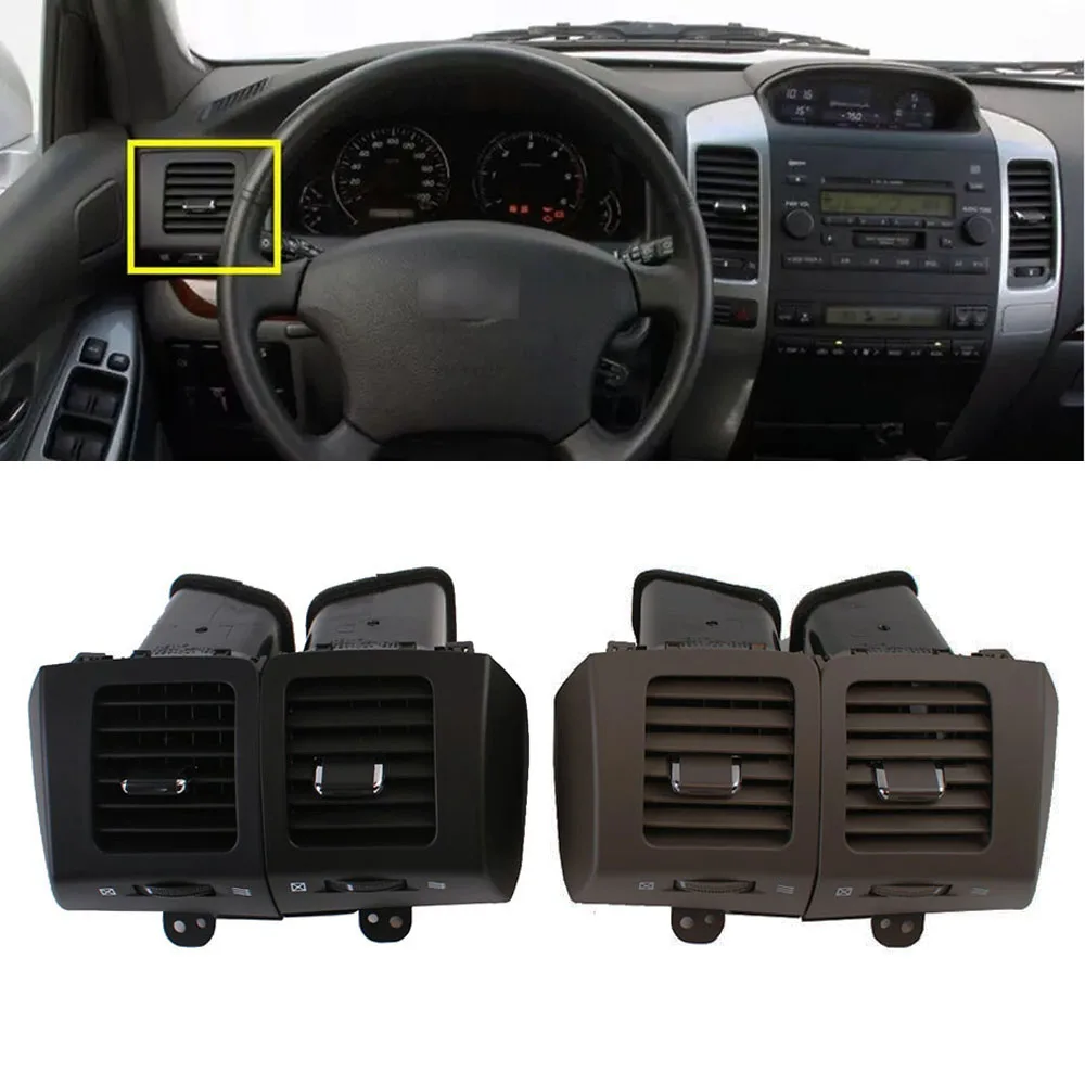 Car Dashboard Air Conditioning Vent Outlet Outside Replace for Toyota Land Cruiser Prado 120 LC120 Lexus GX470 2003-2009
Car Dashboard Air Conditioning Vent Outlet Outside Replace for Toyota Land Cruiser Prado 120 LC120 Lexus GX470 2003-2009