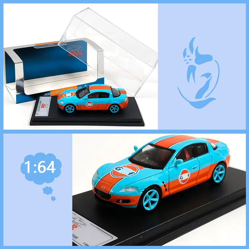 Масштабная модель автомобиля RX-8 Type RS (2008) из литого металла 1:64, коллекционная, подарочная, сувенирная, демонстрационная игрушка
Масштабная модель автомобиля RX-8 Type RS (2008) из литого металла 1:64, коллекционная, подарочная, сувенирная, демонстрационная игрушка