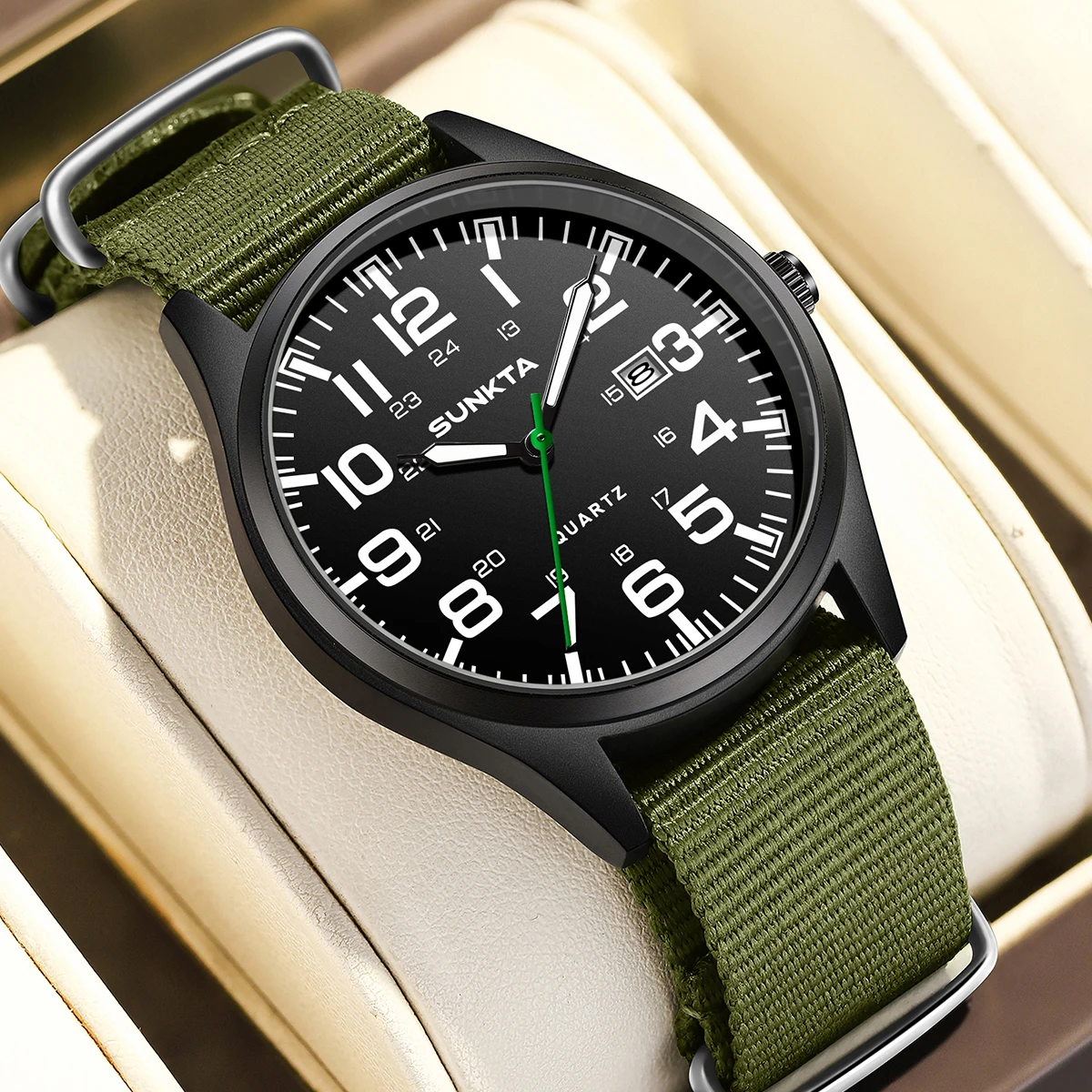 SUNKTA 2026 Men Luxury Quartz Date Watch Nylon Leather Waterproof Luminous Military Sports Watches For Men Relogios Masculino
SUNKTA 2026 Men Luxury Quartz Date Watch Nylon Leather Waterproof Luminous Military Sports Watches For Men Relogios Masculino