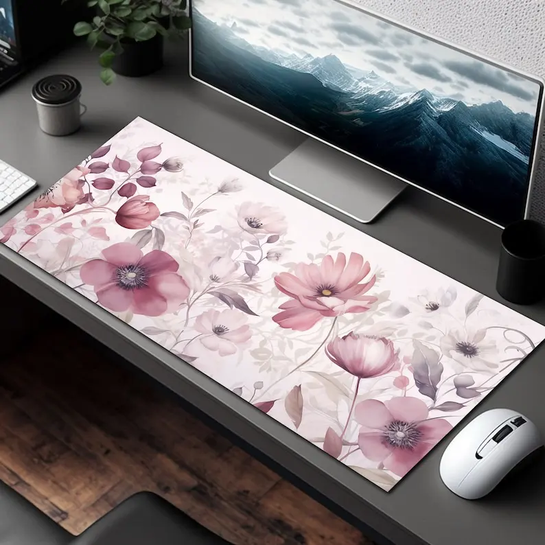 Boho Collection, Dusty Rose Desk Decor,Floral Office Gifts,Pink Flowers MousePad,Pink DeskMat,Gift for Wife,Gift for Girlfriend
Boho Collection, Dusty Rose Desk Decor,Floral Office Gifts,Pink Flowers MousePad,Pink DeskMat,Gift for Wife,Gift for Girlfriend