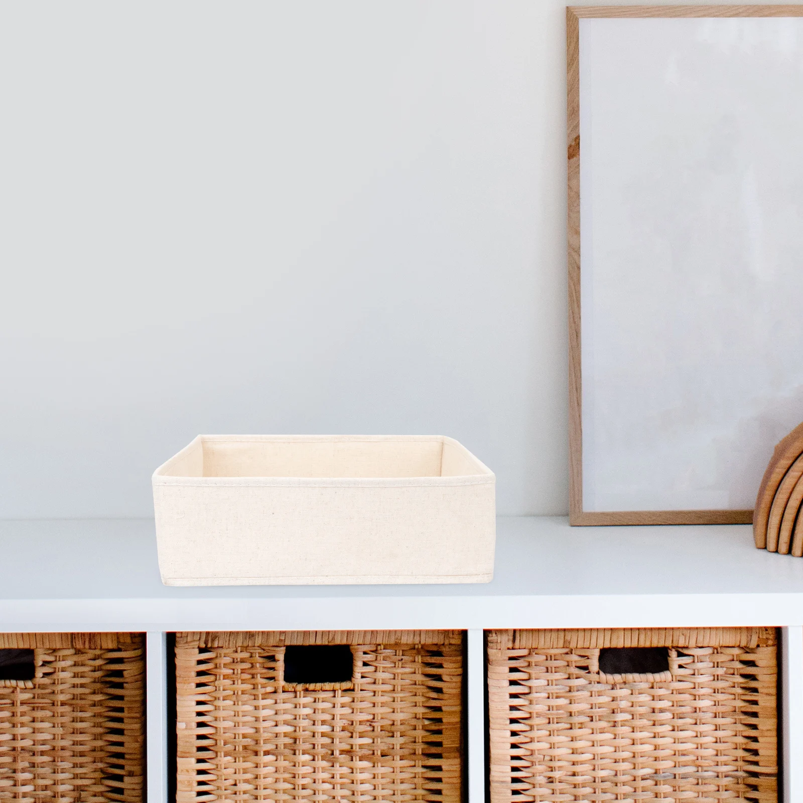 Lingerie Bra Storage Box Foldable Underwear Container Wardrobe Clothes ganizer Polyester Linen Cloth Household Travel 
Lingerie Bra Storage Box Foldable Underwear Container Wardrobe Clothes ganizer Polyester Linen Cloth Household Travel