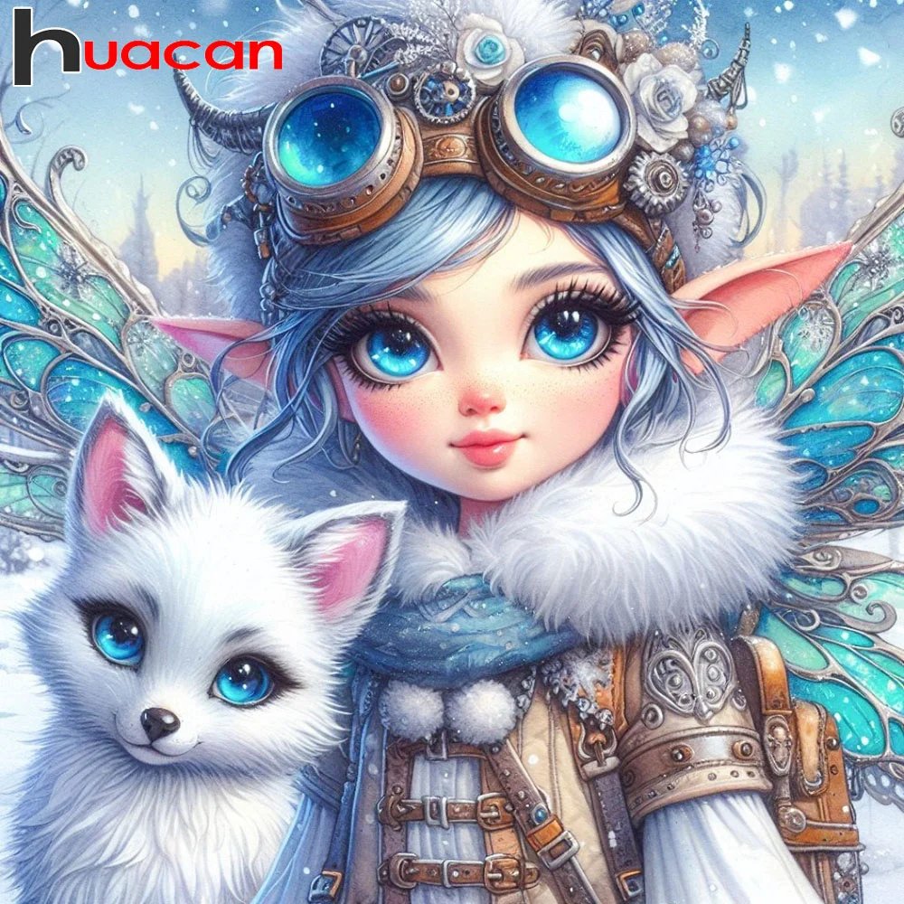 Huacan алмазная живопись DIY мультфильм эльф 5D полная квадратная и круглая лиса животное стразы мозаика украшение дома настенное искусство
Huacan алмазная живопись DIY мультфильм эльф 5D полная квадратная и круглая лиса животное стразы мозаика украшение дома настенное искусство