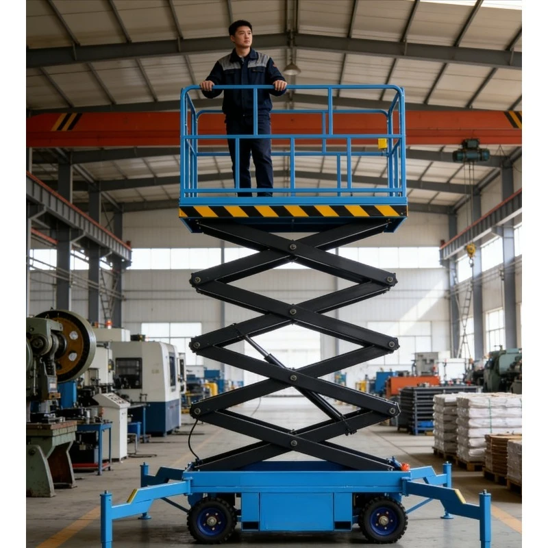 Safe and Reliable 8~12m Mobile Electric Lifting Platform
Safe and Reliable 8~12m Mobile Electric Lifting Platform