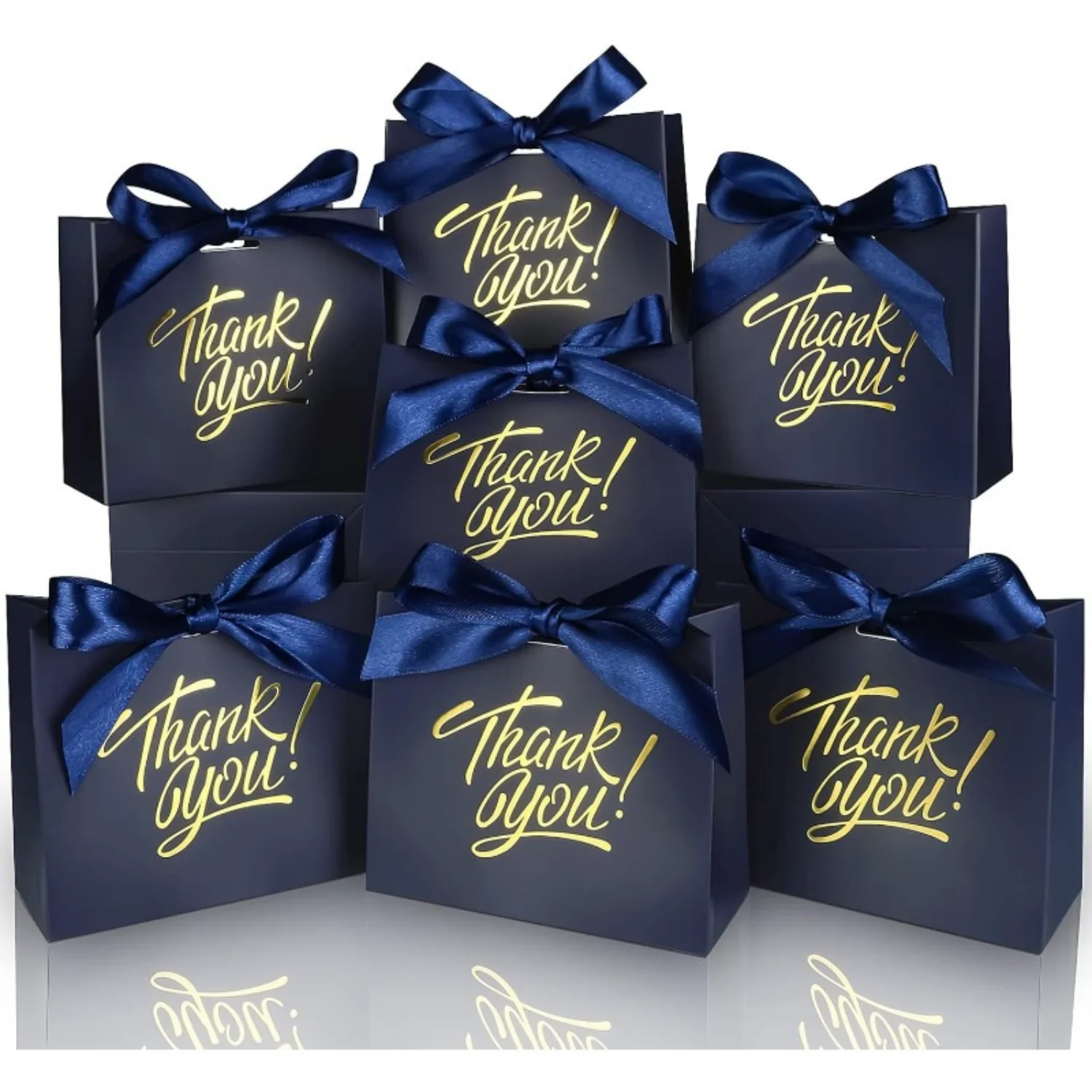 20-Piece Metallic Foil "Appreciation" Gift Bags Including Bow Ribbon - 4.5X1.8X3.9" Mini Party Favor Boxes For Birthdays, Weddin
20-Piece Metallic Foil "Appreciation" Gift Bags Including Bow Ribbon - 4.5X1.8X3.9" Mini Party Favor Boxes For Birthdays, Weddin