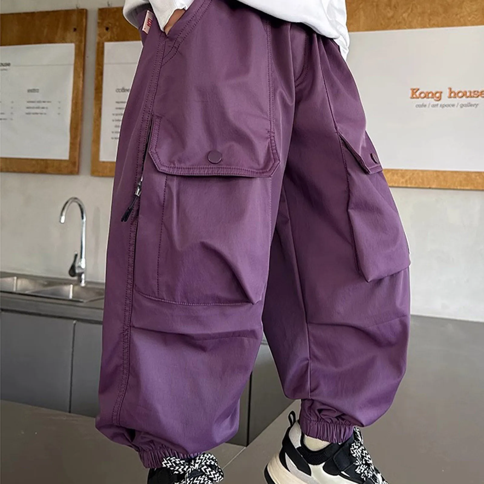 Girls' Work Pants Children's Summer Casual Wear Middle and Large Children's Wide-Legged Pants Children's Casual Pants 4 14 Years
Girls' Work Pants Children's Summer Casual Wear Middle and Large Children's Wide-Legged Pants Children's Casual Pants 4 14 Years