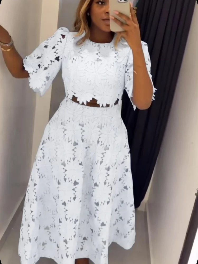 Wmstar two piece outfits women wholesale dress sets The new style hollowed out top sweet matching suit dropshopping S-3XL
Wmstar two piece outfits women wholesale dress sets The new style hollowed out top sweet matching suit dropshopping S-3XL