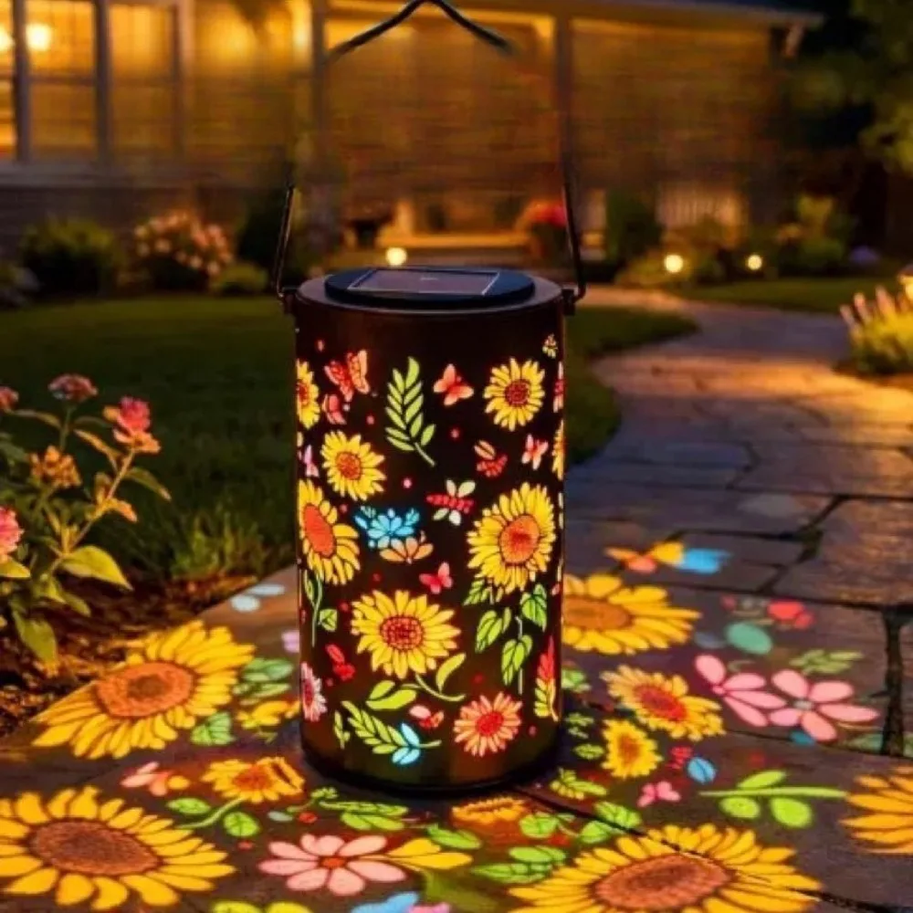 1pc Waterproof Iron art colorful Sunflower Solar Powered Lamp Outdoor Hanging Lantern Yard Garden Pathway Home Decor Lighting
1pc Waterproof Iron art colorful Sunflower Solar Powered Lamp Outdoor Hanging Lantern Yard Garden Pathway Home Decor Lighting