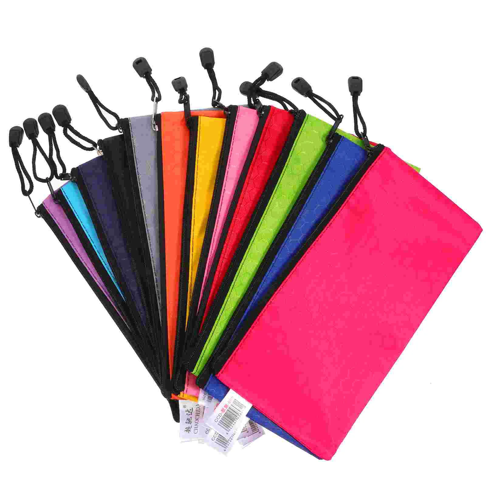 12 Pcs Stationery Bags Oxford Cloth File Storage Bag Document Holder File Holder Notes Pouch Travel Toiletry Zipper
12 Pcs Stationery Bags Oxford Cloth File Storage Bag Document Holder File Holder Notes Pouch Travel Toiletry Zipper