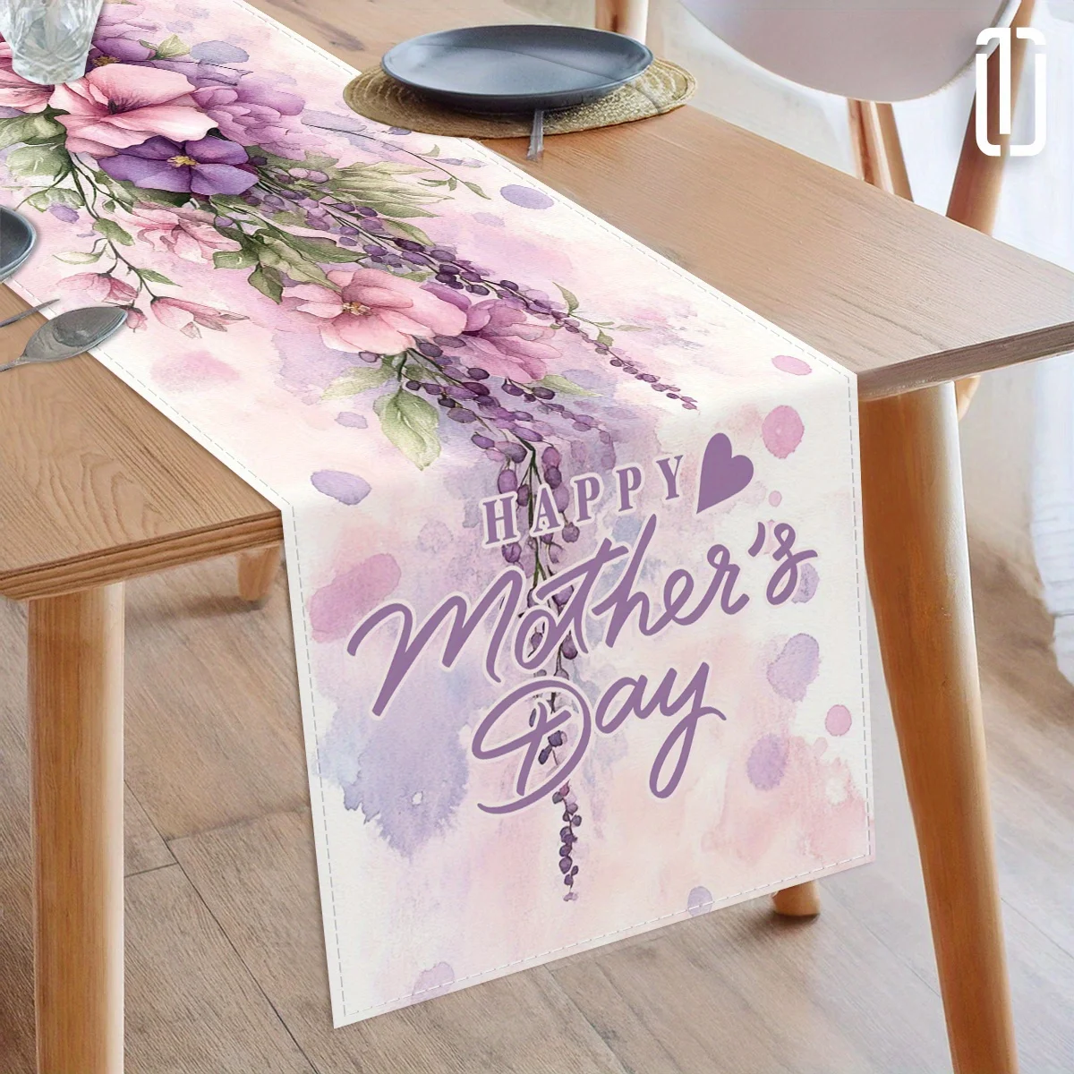 1pc Happy Mothers Day Purple Pink Floral Table Runner Ideal for Dining Table Sideboard and Living Room Home Decor
1pc Happy Mothers Day Purple Pink Floral Table Runner Ideal for Dining Table Sideboard and Living Room Home Decor