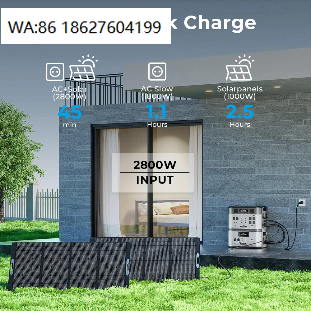 2200W 2048Wh LiFePO4 Solar Generator 30A Controller Fast Charging Caravan Off-Grid Power Station
2200W 2048Wh LiFePO4 Solar Generator 30A Controller Fast Charging Caravan Off-Grid Power Station