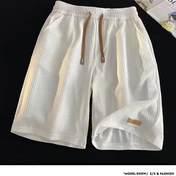 Summer Thin American Style Ice Silk Sports Shorts Men's Breathable Quick Dry Outdoor Loose Trendy Beach Five-Quarter Basketball
Summer Thin American Style Ice Silk Sports Shorts Men's Breathable Quick Dry Outdoor Loose Trendy Beach Five-Quarter Basketball