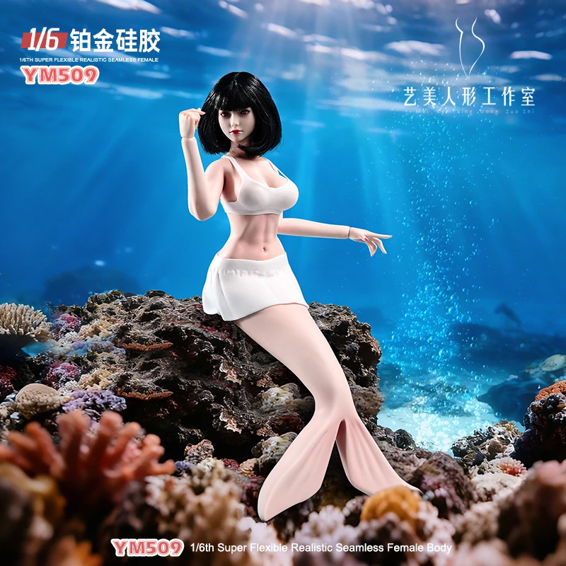 YM509 1/6 Scale Mermaid Seamless Body Special Shape Figure Body Model 12'' Female Soldier Big Breast Action Figure Doll Toys
YM509 1/6 Scale Mermaid Seamless Body Special Shape Figure Body Model 12'' Female Soldier Big Breast Action Figure Doll Toys