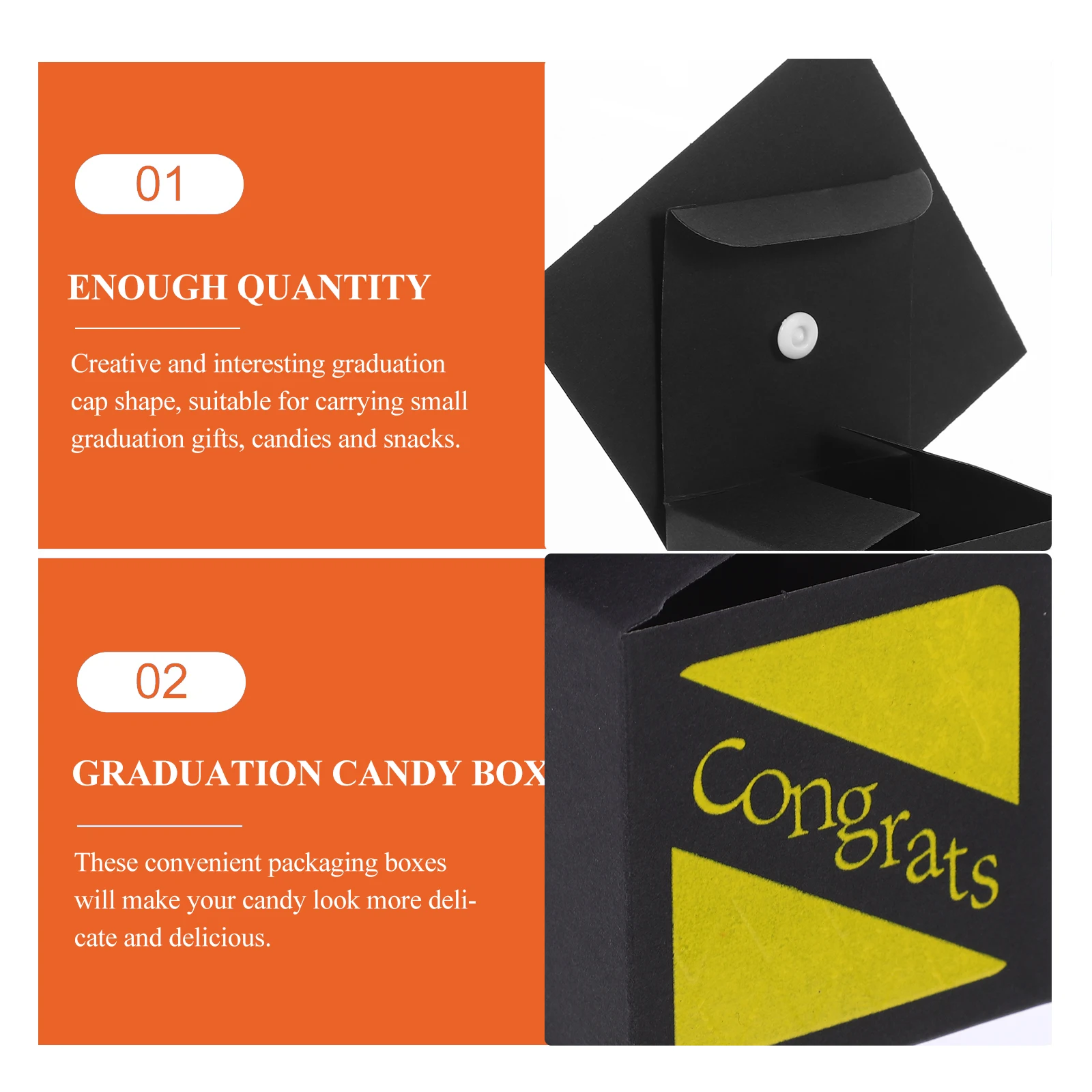 20 Pcs Graduation Cap Boxes Paper Case Favor Boxes Sweets Container Party Gifts Graduation Celebration Packing Box
20 Pcs Graduation Cap Boxes Paper Case Favor Boxes Sweets Container Party Gifts Graduation Celebration Packing Box
