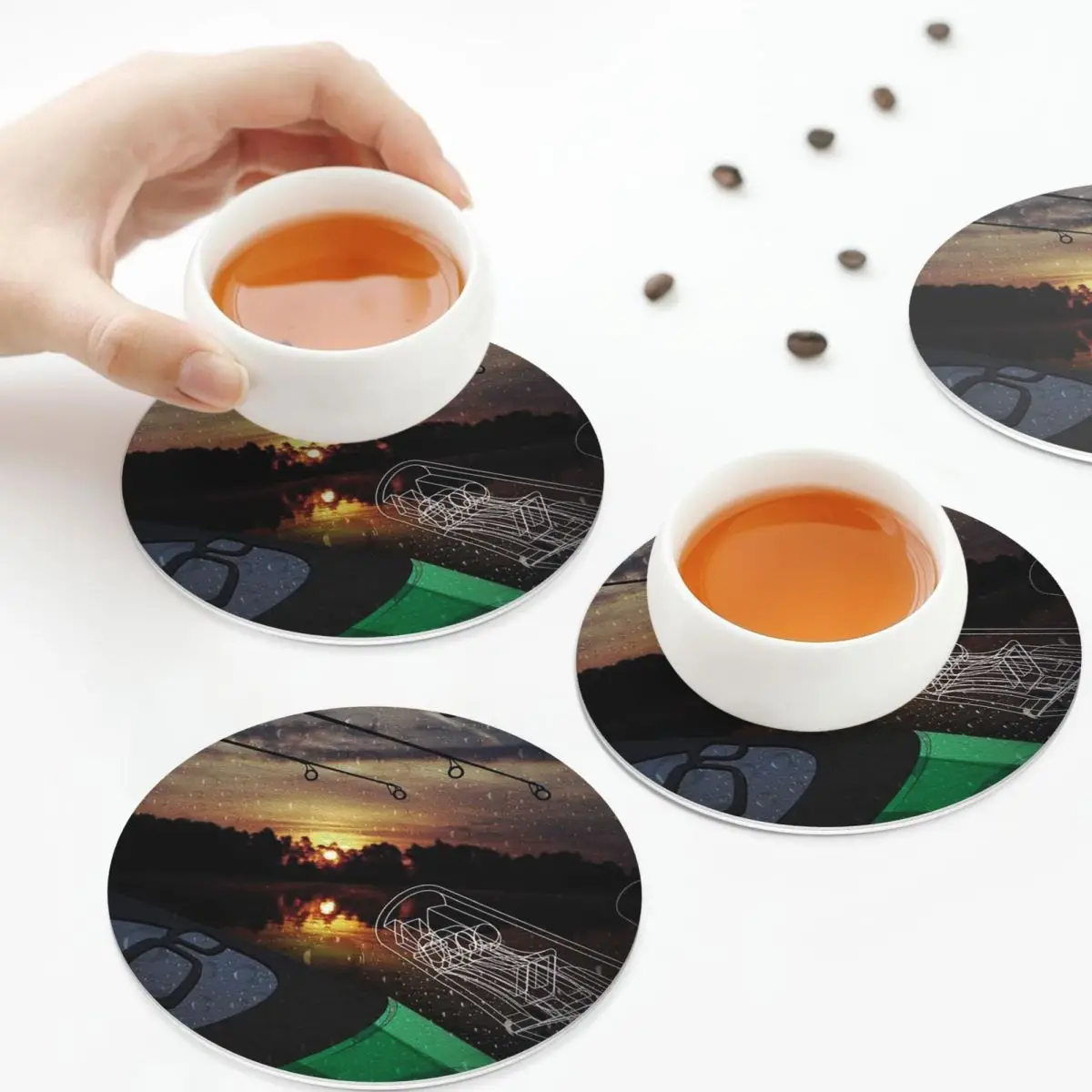 Korda Fishing Logo Coasters PVC Leather Placemats Non-slip Coffee Mats for Decor Home Kitchen Dining Pads Set of 6
Korda Fishing Logo Coasters PVC Leather Placemats Non-slip Coffee Mats for Decor Home Kitchen Dining Pads Set of 6