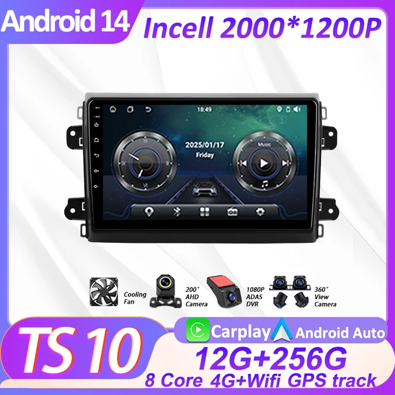 Car Multimedia Player For Fiat Ducato Van L3H2 2021 - 2023 Navigation GPS Carplay Auto Screen Smart Mirror Link Autoradio RDS
Car Multimedia Player For Fiat Ducato Van L3H2 2021 - 2023 Navigation GPS Carplay Auto Screen Smart Mirror Link Autoradio RDS
