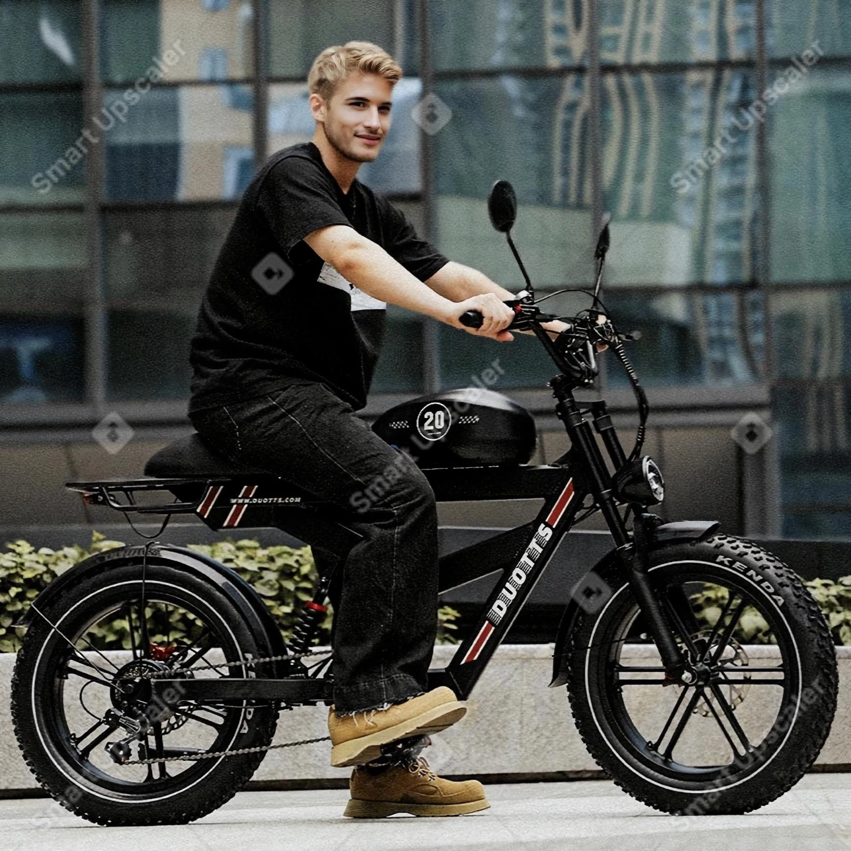 Electric Motorcycle Adults 750Watt 52V27AH Lithium Battery Electric Bikes Full Suspension Hydraulic Brake 20*4 Fat Tire Bicycle
Electric Motorcycle Adults 750Watt 52V27AH Lithium Battery Electric Bikes Full Suspension Hydraulic Brake 20*4 Fat Tire Bicycle